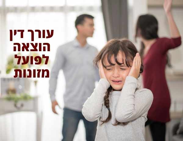 עורך דין הוצאה לפועל מזונות